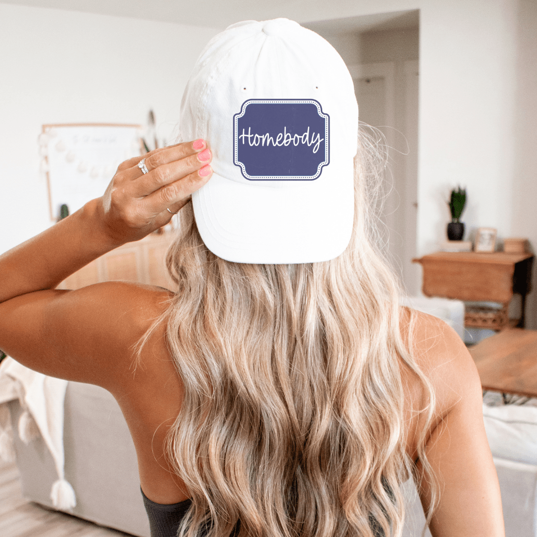 Homebody Baseball Cap: Cozy & Chic - Cheeky Creations, LLC