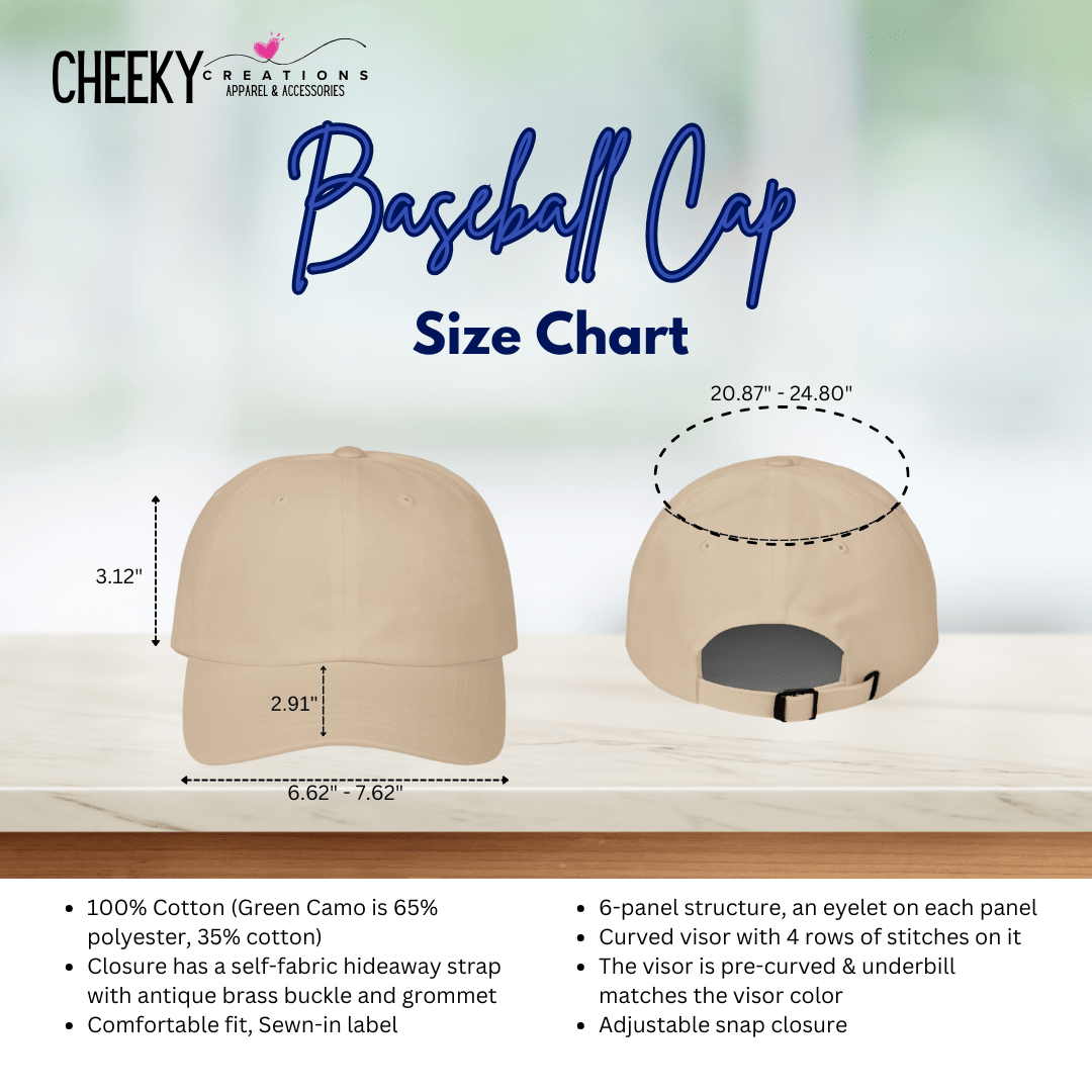 Sweet Cheeks Womens Baseball Hats - Cheeky Creations, LLC