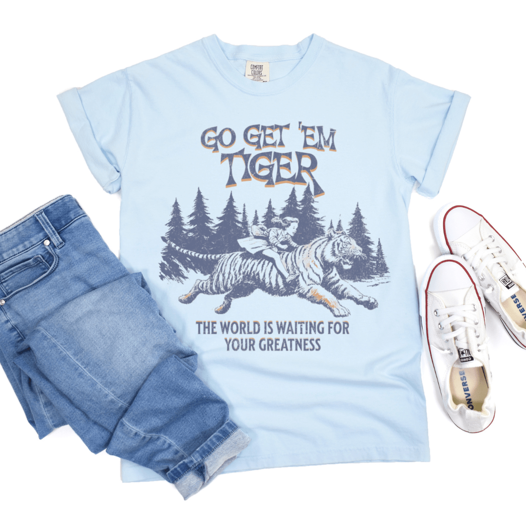 Go Get 'Em Tiger Cheeky Tees - Cheeky Creations, LLC
