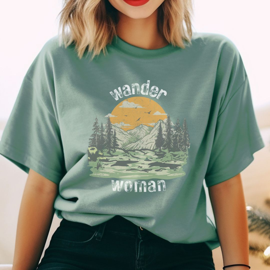 Wander Woman Graphic Tee - Cheeky Creations, LLC