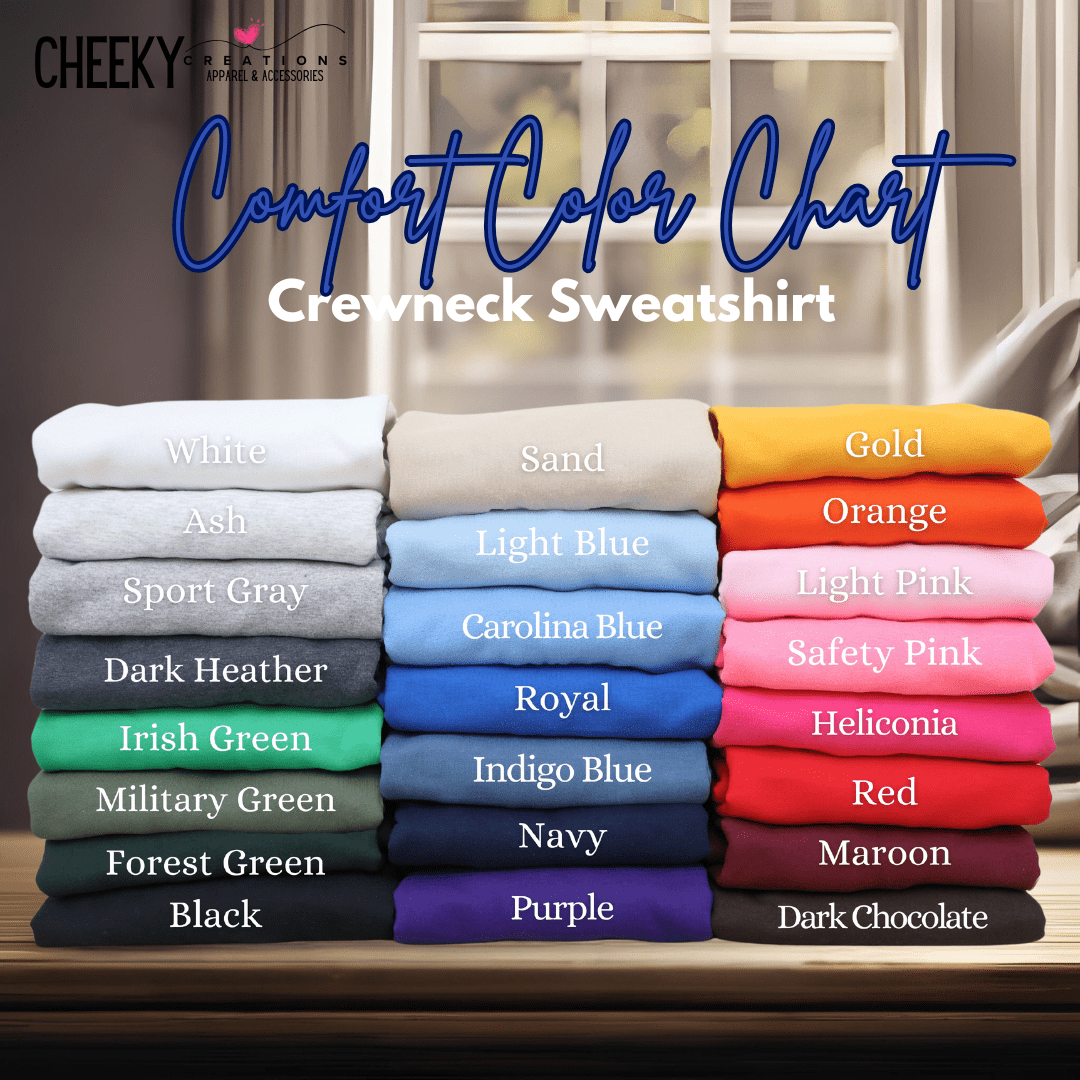 Healthy & Happy Trendy Sweatshirt Outfit - Cheeky Creations, LLC