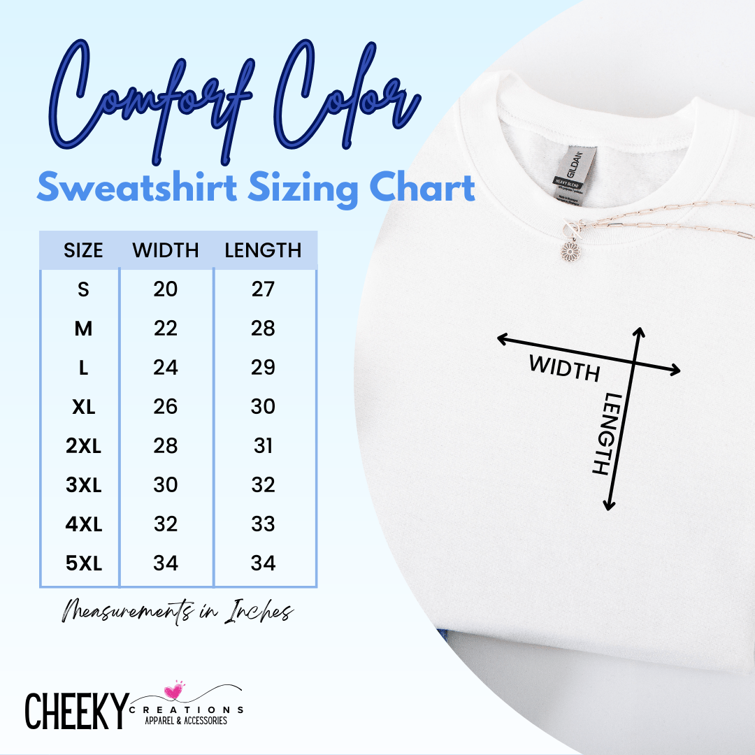 Healthy & Happy Trendy Sweatshirt Outfit - Cheeky Creations, LLC