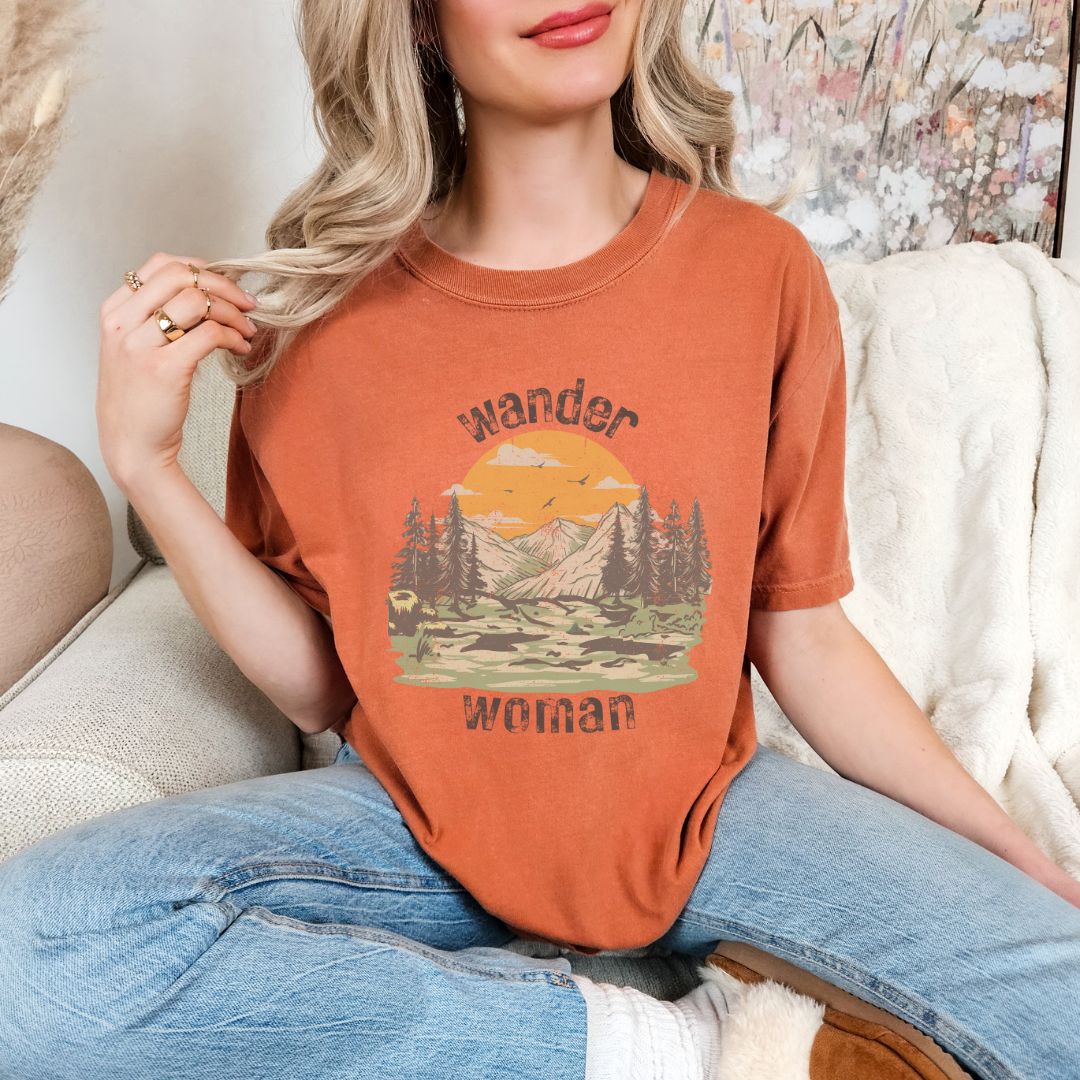 Wander Woman Graphic Tee - Cheeky Creations, LLC