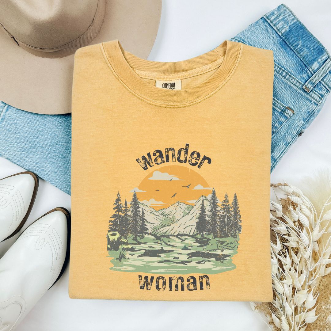 Wander Woman Graphic Tee - Cheeky Creations, LLC