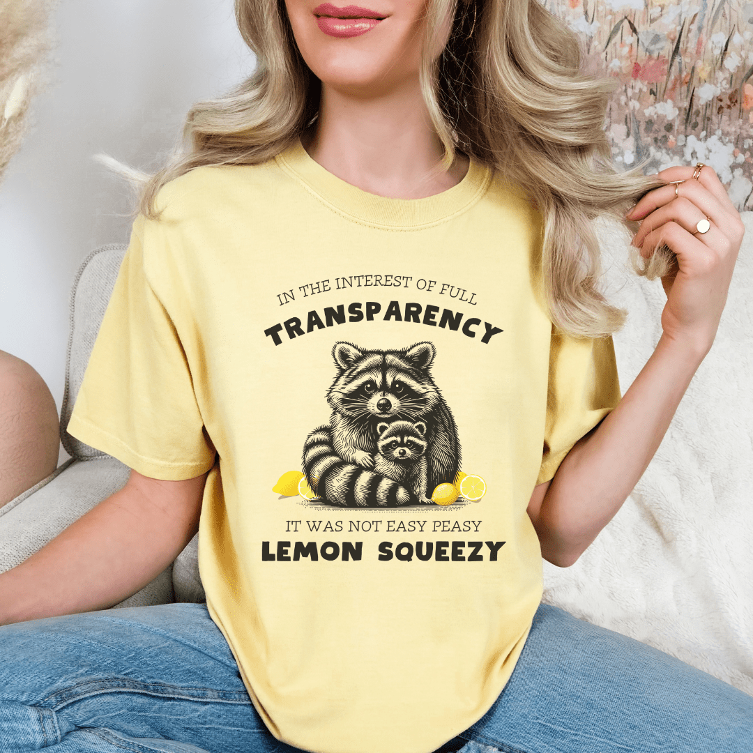 Lemon Squeezy Comfort Colors Tee - Cheeky Creations, LLC