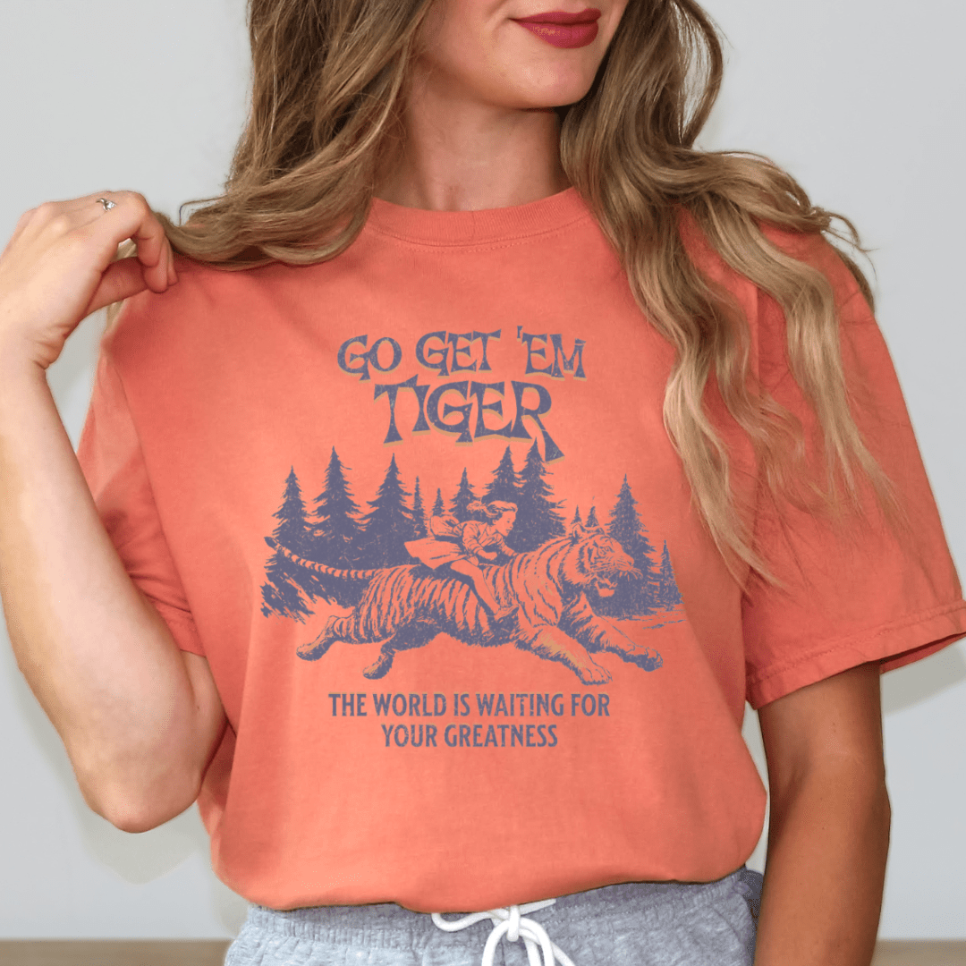 Go Get 'Em Tiger Cheeky Tees - Cheeky Creations, LLC