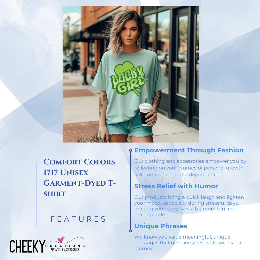 Lucky Girl St. Pats Day Tee - Cheeky Creations, LLC