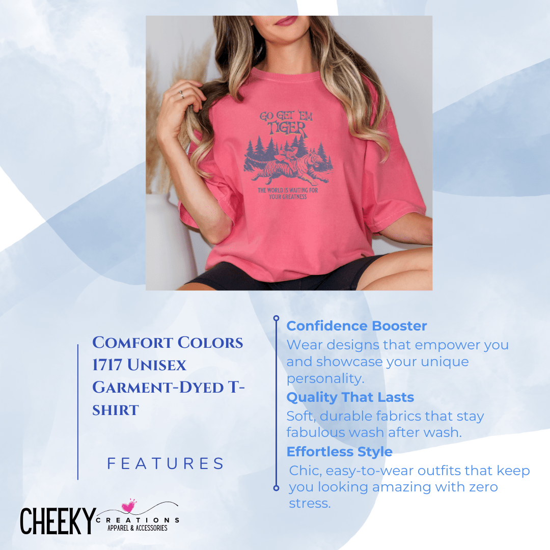 Go Get 'Em Tiger Cheeky Tees - Cheeky Creations, LLC