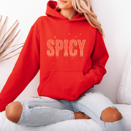 Spicy Style: Comfort Color Hoodie - Cheeky Creations, LLC