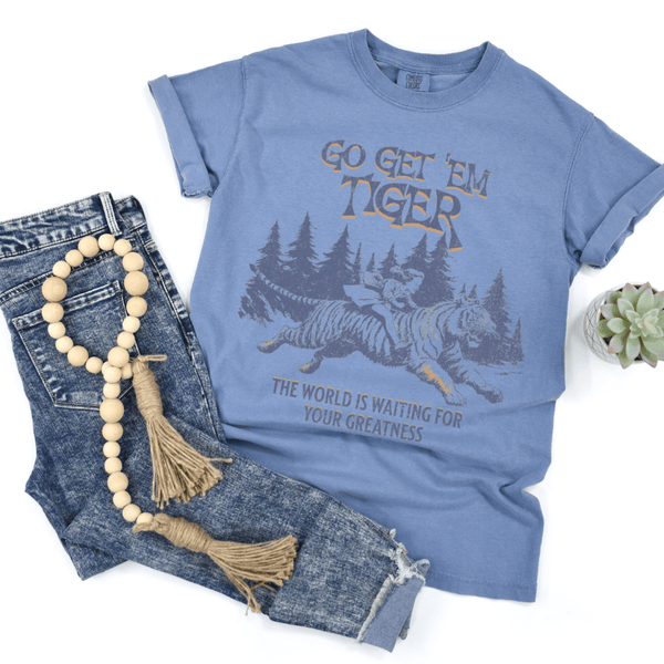 Go Get 'Em Tiger Cheeky Tees - Cheeky Creations, LLC