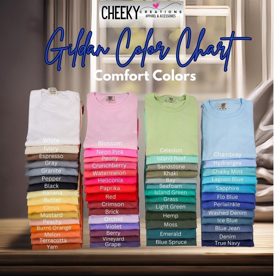 Valentine's Day Comfort Colors T-Shirt - Cheeky Creations, LLC