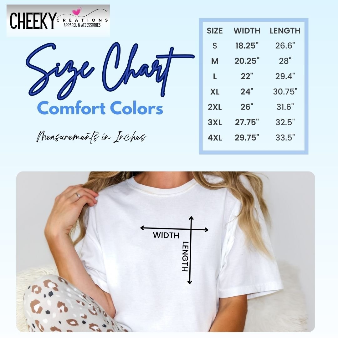 Be Uniquely You Floral Comfort Tee - Cheeky Creations, LLC