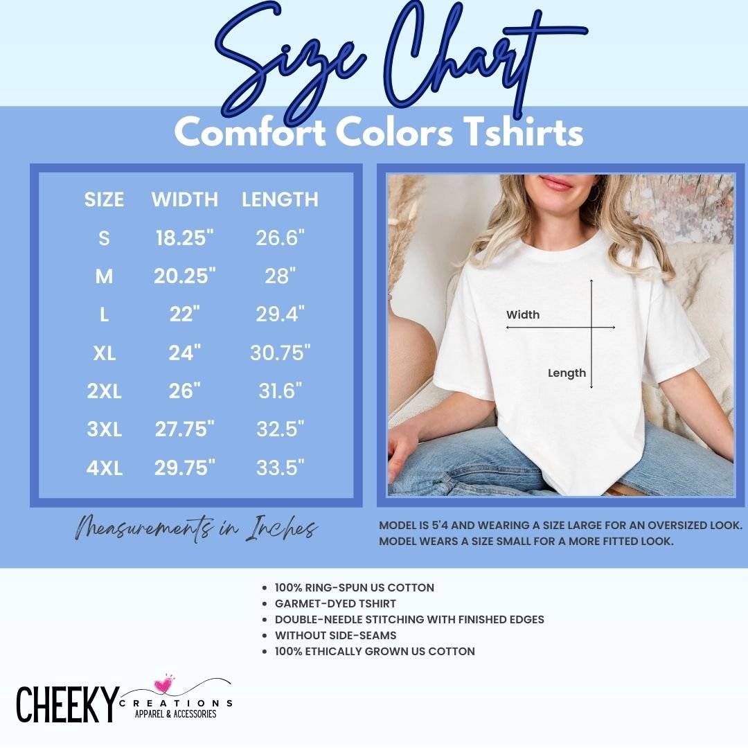 Embrace Your Inner Calm: The "Peaceful Life" Comfort Colors Tee - Cheeky Creations, LLC