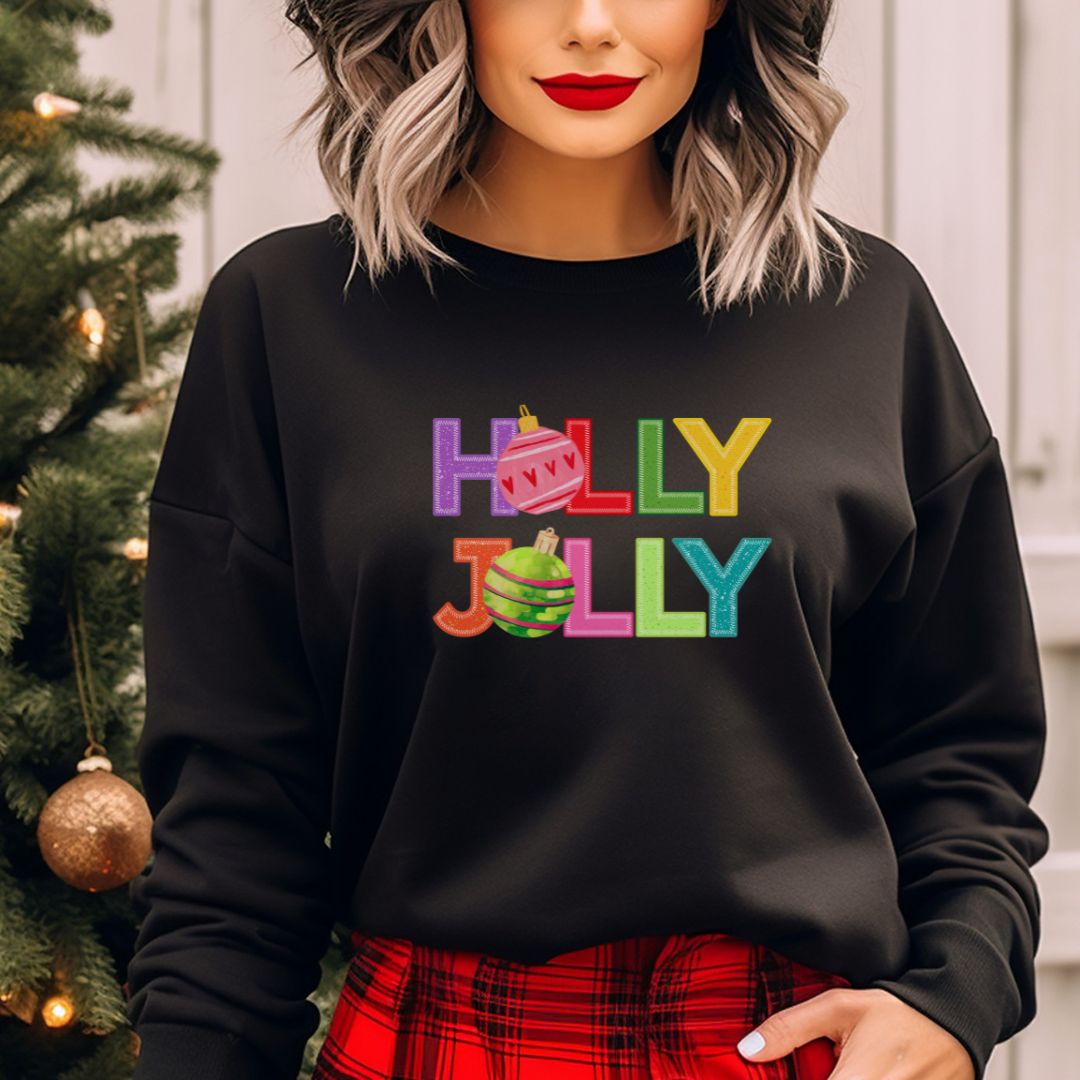 Holly Jolly Cute Christmas Sweaters - Cheeky Creations, LLC