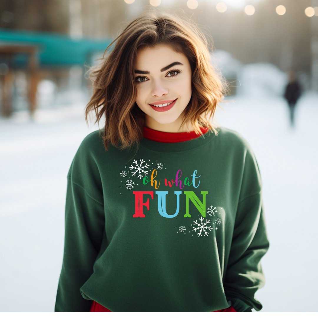Experience Joy: The Ultimate Christmas Sweatshirt Awaits! | Cheeky CreationsSweatshirt - Cheeky Creations, LLC