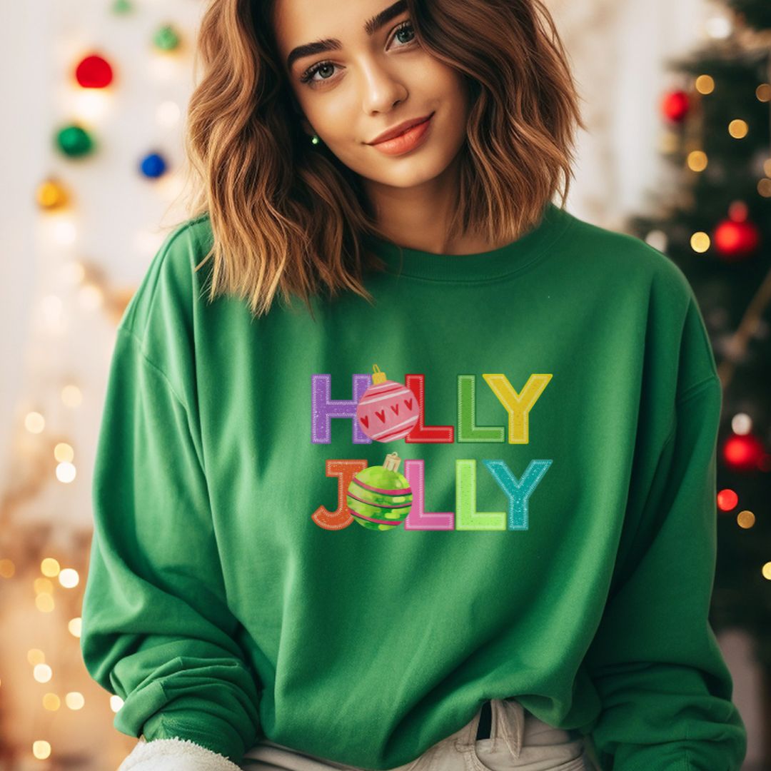 Holly Jolly Cute Christmas Sweaters - Cheeky Creations, LLC