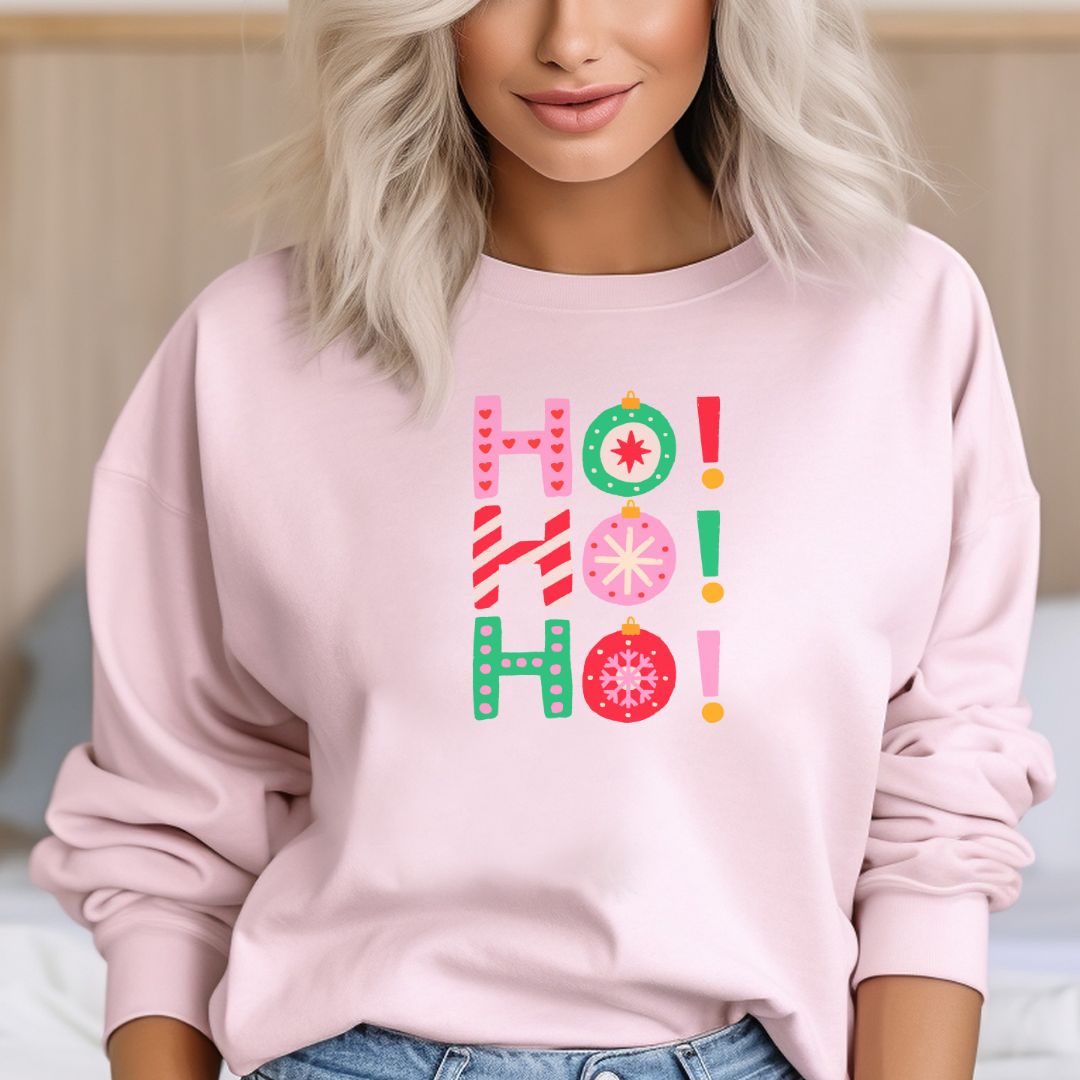 Ho, Ho, Ho Gildan 18000 Sweatshirt - Cheeky Creations, LLC