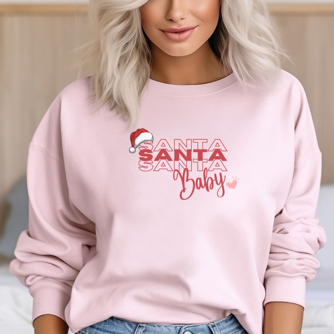 Exclusive_Womens_Classic Fit_Oversized Fit_Gildan 18000 Sweatshirt_Christmas