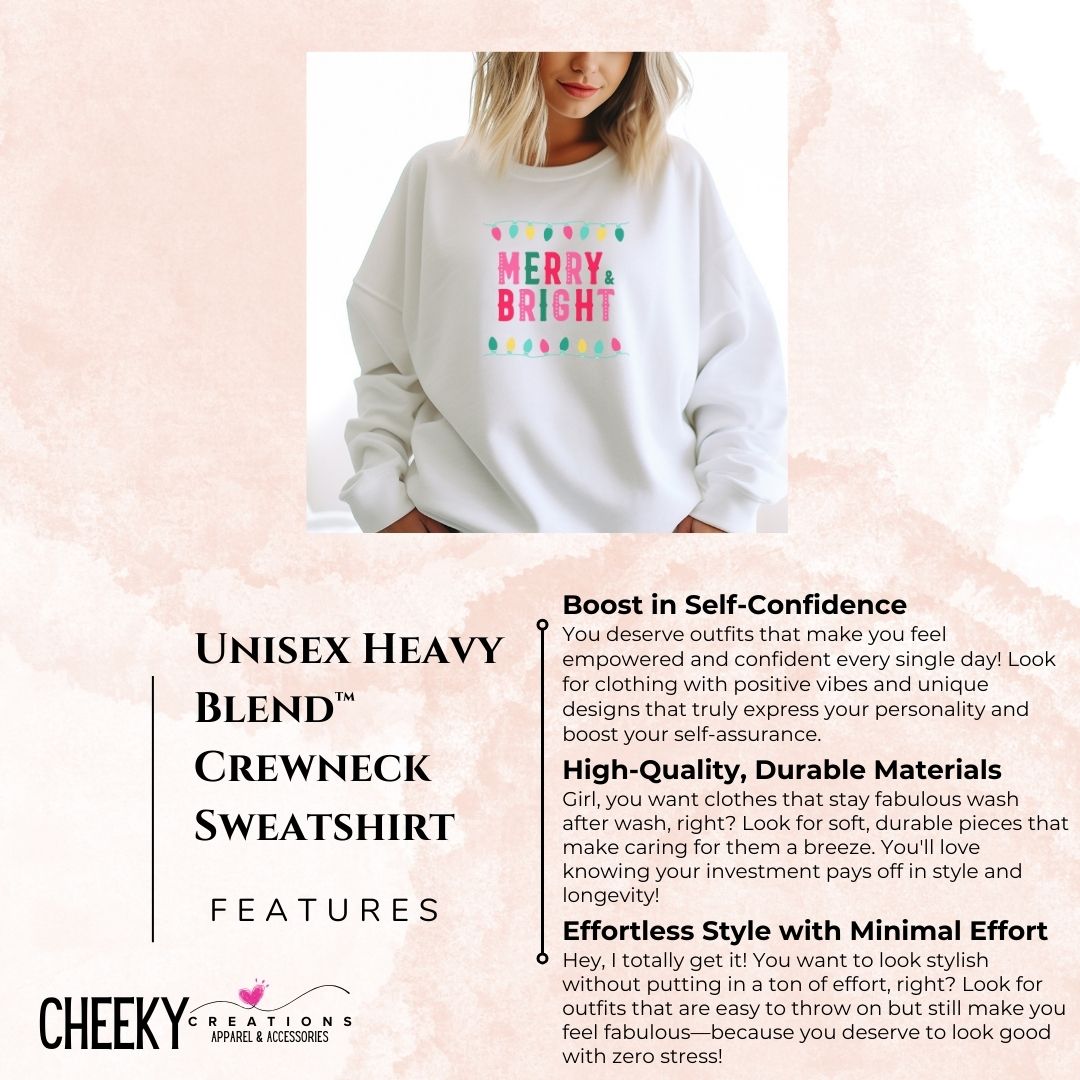 Merry & Bright Holiday Outfits for Women - Cheeky Creations, LLC