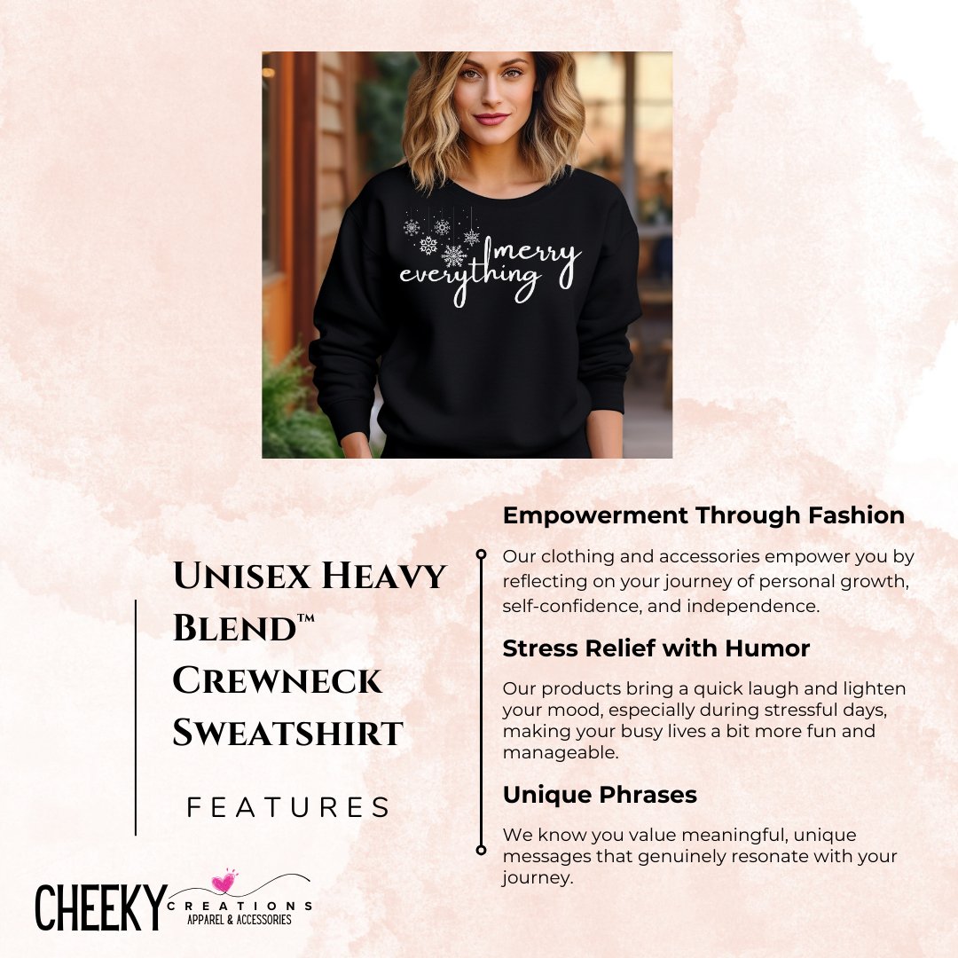 Exclusive_Womens_Classic Fit_Oversized Fit_Gildan 18000 Sweatshirt_Christmas