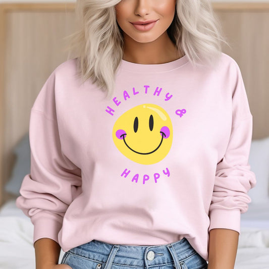 Womens_Unisex Crewneck Sweatshirt_Fitted_Oversized Fit_Gildan 18000