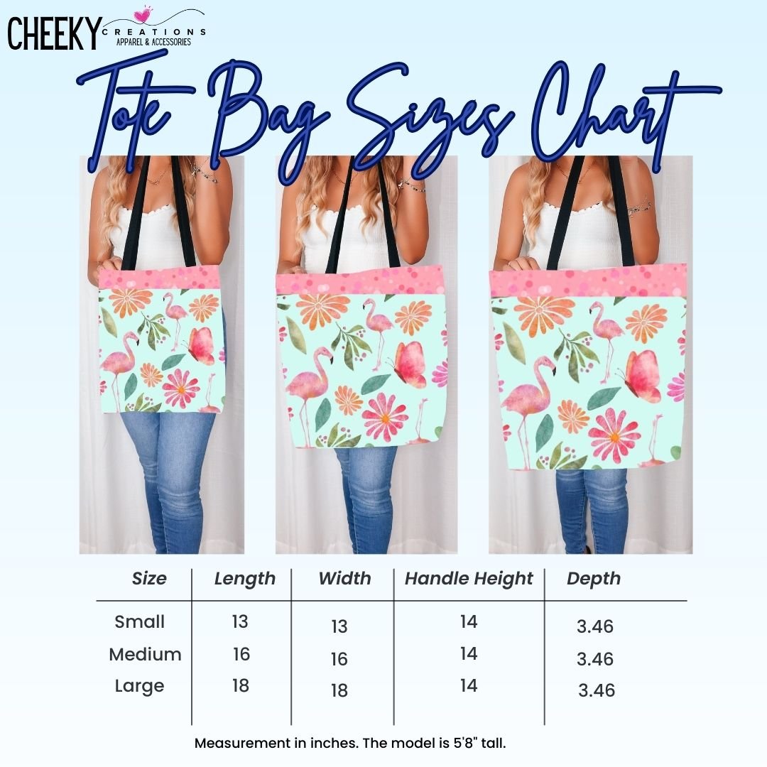 Flamingos Tote Bag: Style Meets Function - Cheeky Creations, LLC