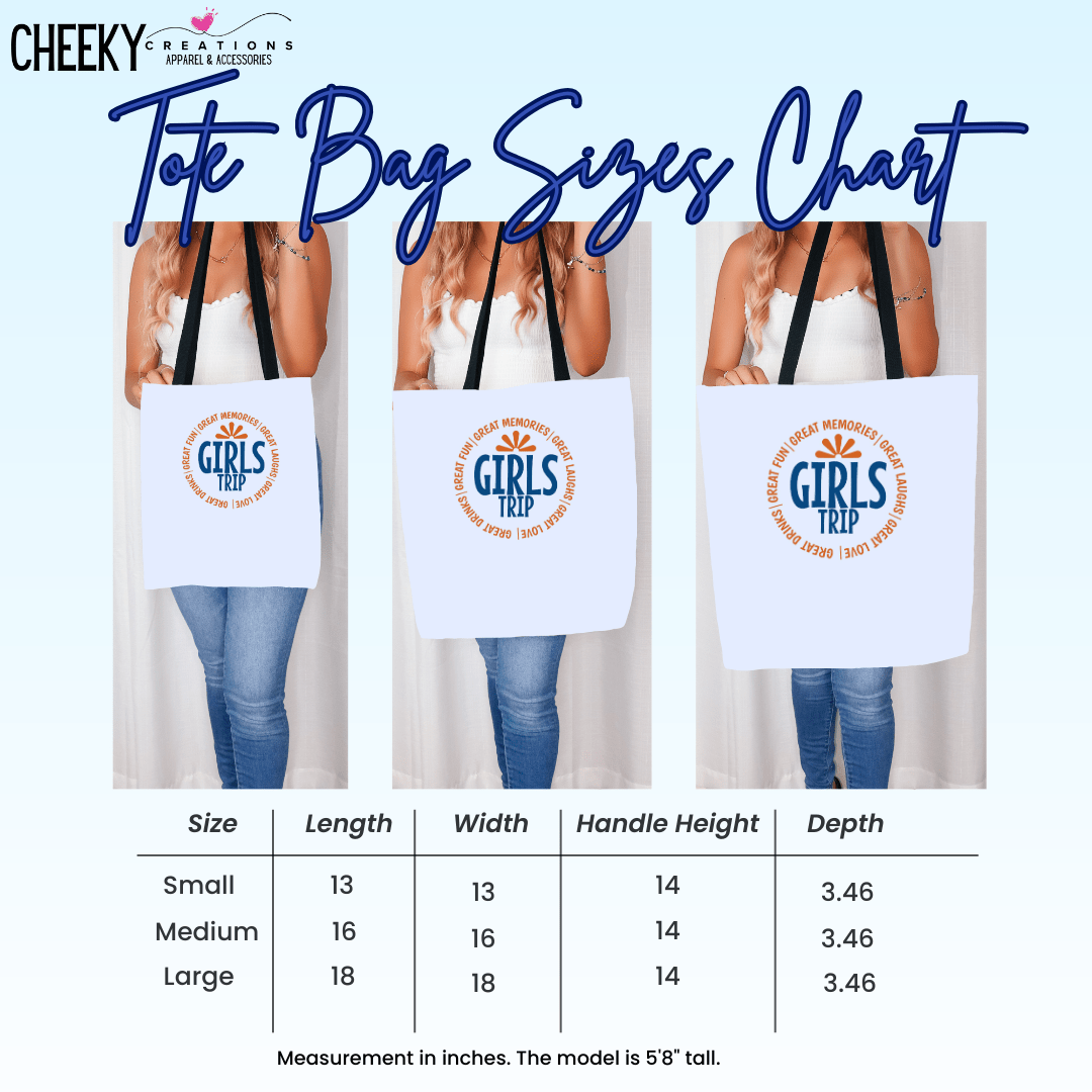 Best Friends Weekend Trips Tote Bag - Cheeky Creations, LLC