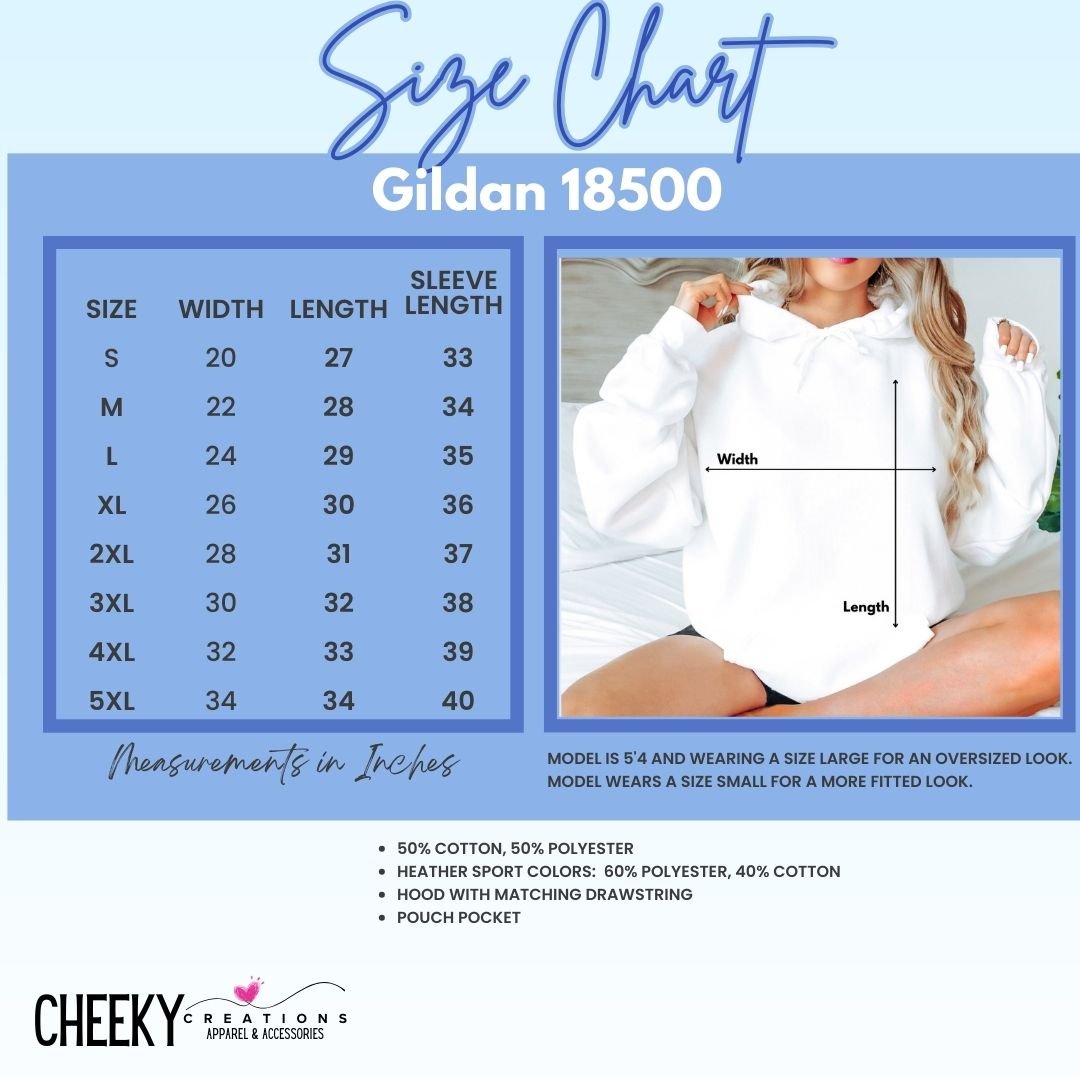 Merry Christmas Santa Gildan Heavy Blend Hooded Sweatshirt - Cheeky Creations, LLC