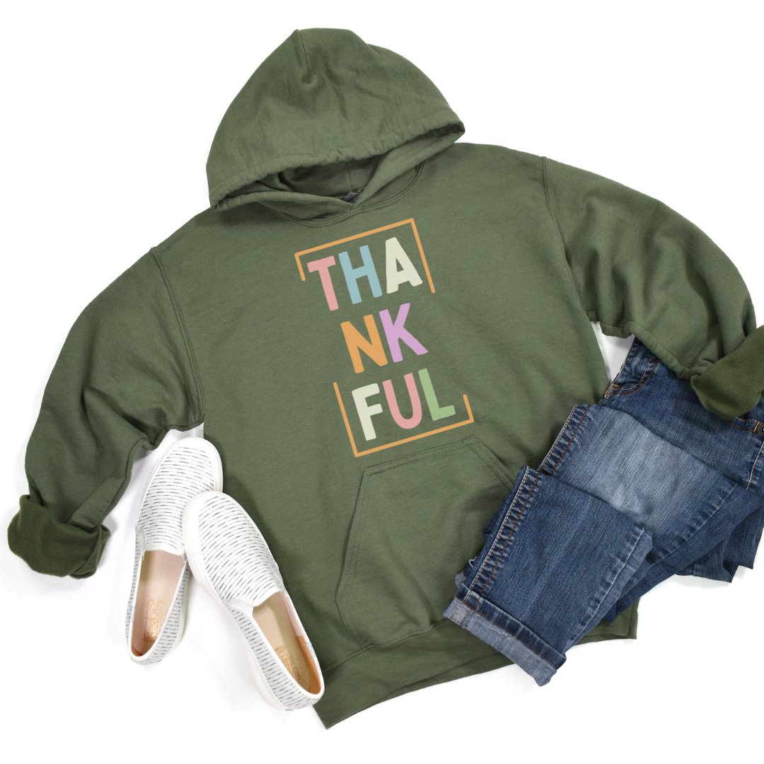 Thankful Fashionable Hoodies For Women - Cheeky Creations, LLC