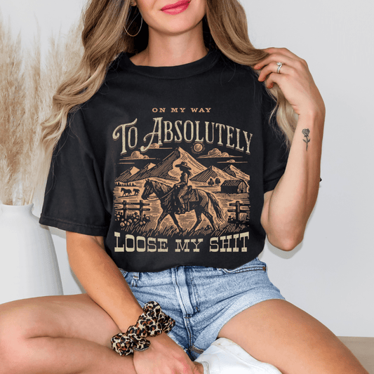 On My Way to Lose My Shit Tee - Cheeky Creations, LLC