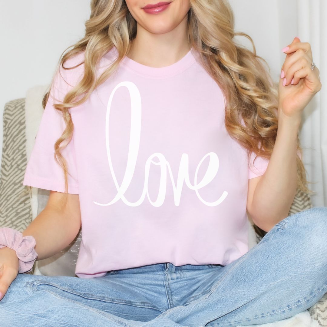Valentine's Day Comfort Colors T-Shirt - Cheeky Creations, LLC