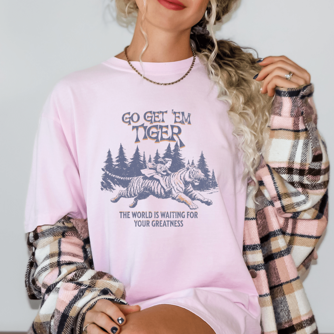 Go Get 'Em Tiger Cheeky Tees - Cheeky Creations, LLC