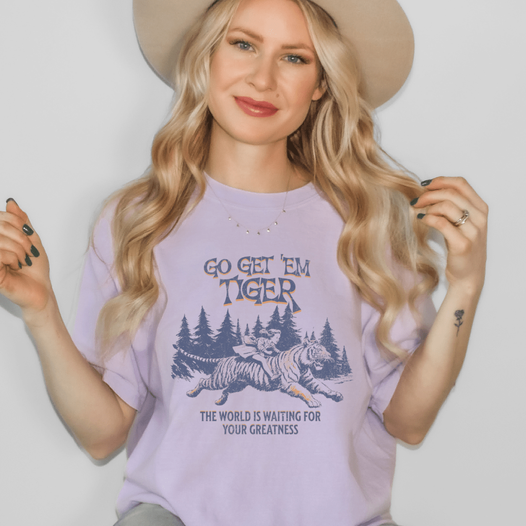 Go Get 'Em Tiger Cheeky Tees - Cheeky Creations, LLC
