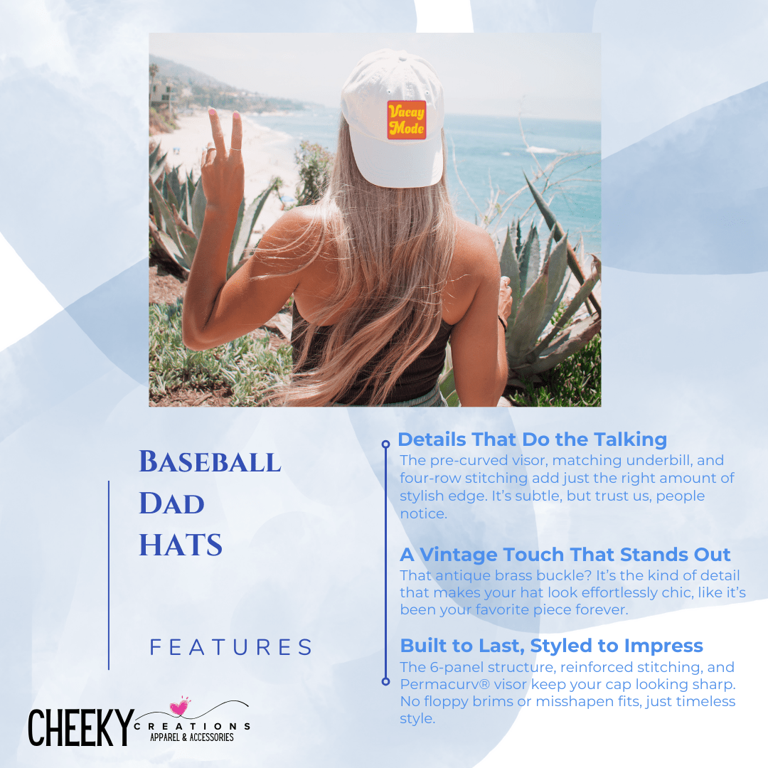 Vacay Mode Baseball Cap - Cheeky Creations, LLC